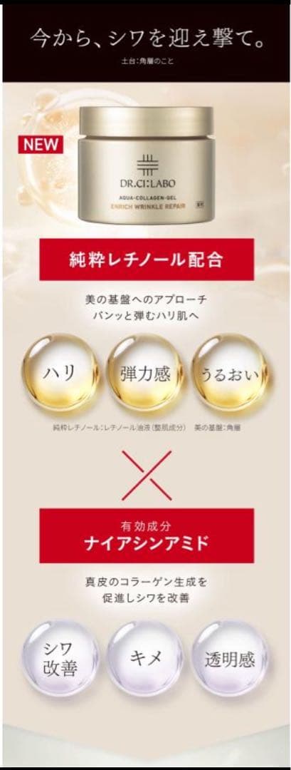 ドクターシーラボ アクアコラーゲンゲル エンリッチリフトゲル EX+ローション