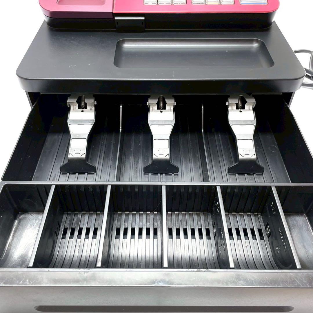動作保証付　カシオ　レジスター レッド SR-S200-RD 即発送