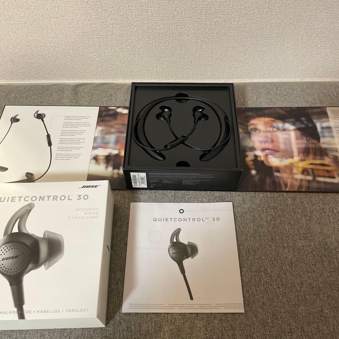 Bose QuietControl 30 ノイズキャンセリングイヤホン　QC30
