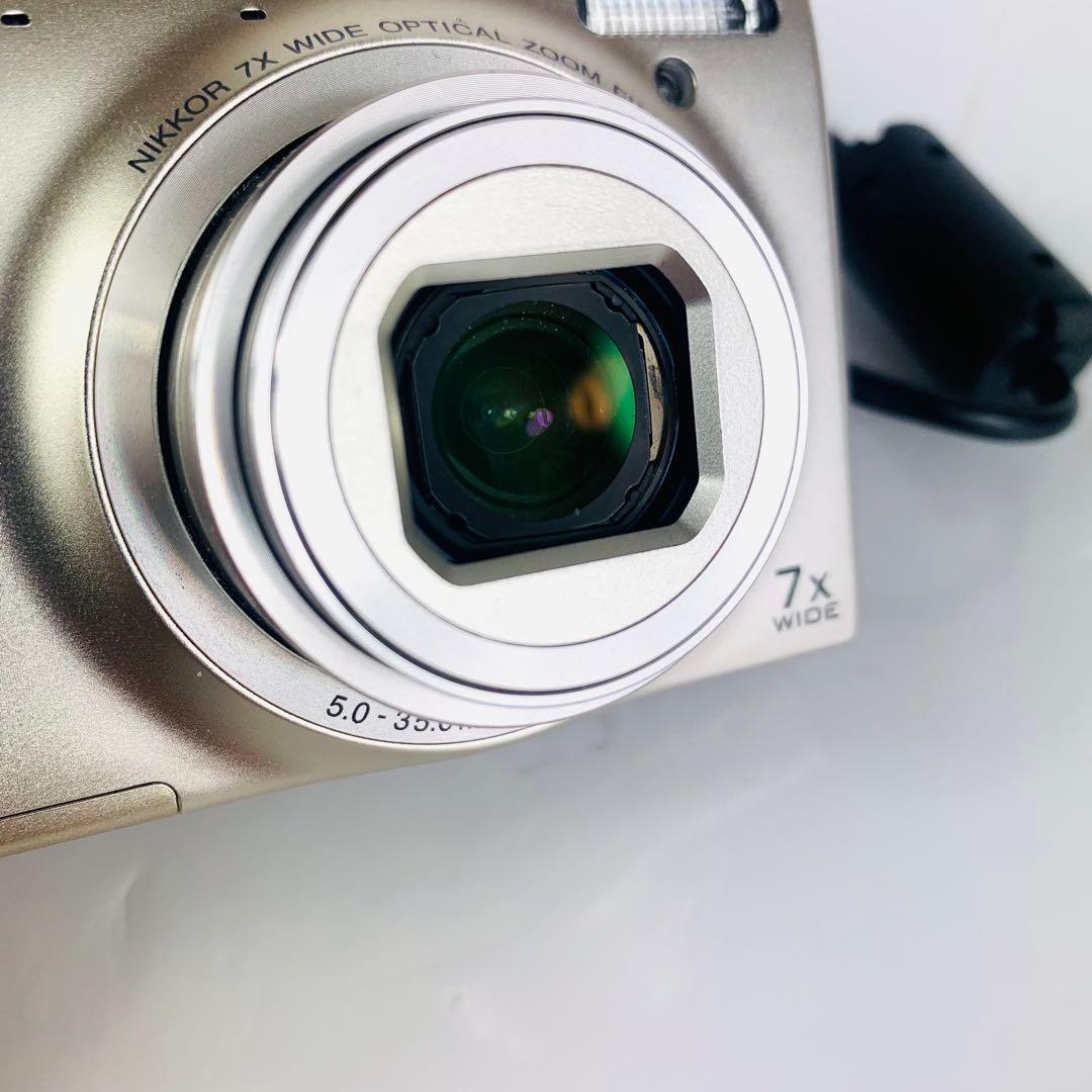 Nikon COOLPIX S6100 コンパクトデジタルカメラ シルバー