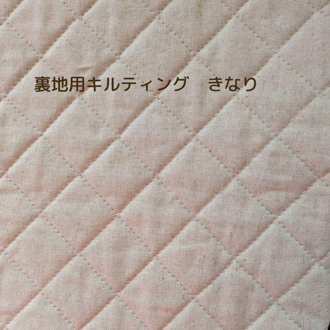 入園入学　女の子　きなり水玉　レッスンバッグ　靴入れ　ナップザック　ハンドメイド
