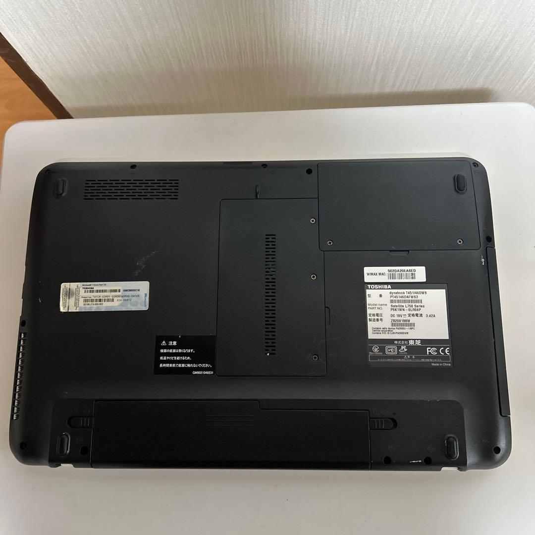 dynabook TOSHIBA G66C00026C10 ホワイト