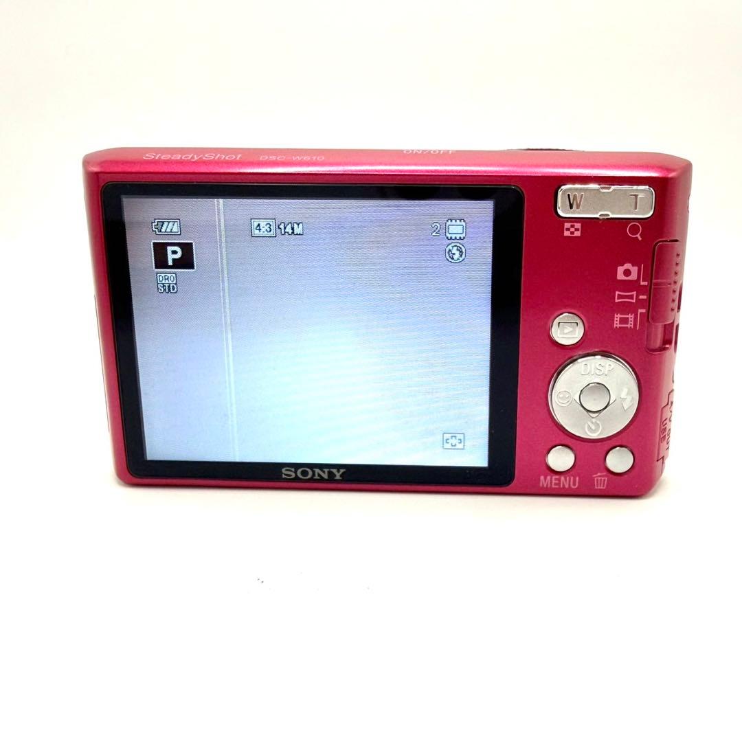 SONY Cyber-shot DSC-W610 ピンク コンデジ 撮例あり