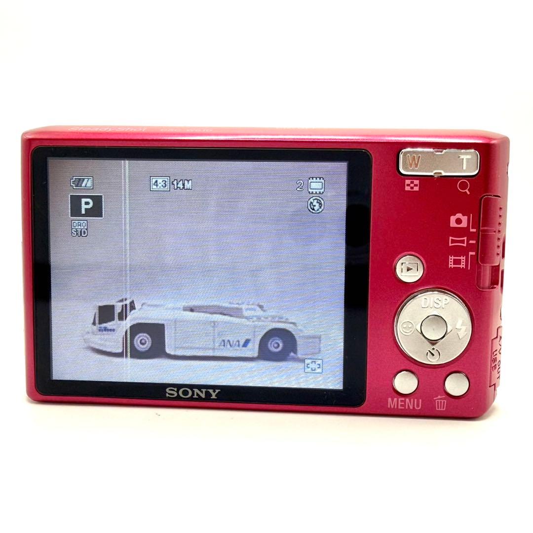 SONY Cyber-shot DSC-W610 ピンク コンデジ 撮例あり