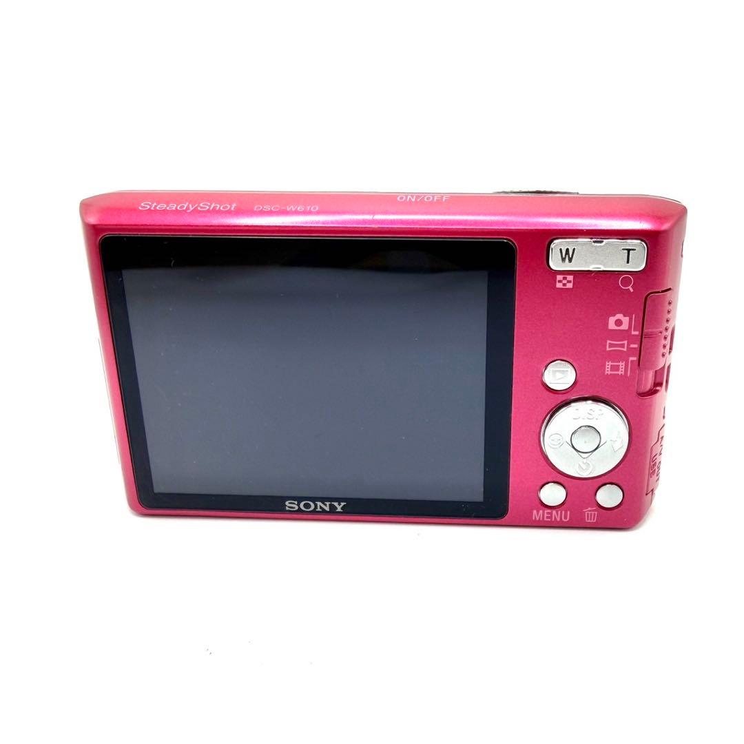 SONY Cyber-shot DSC-W610 ピンク コンデジ 撮例あり