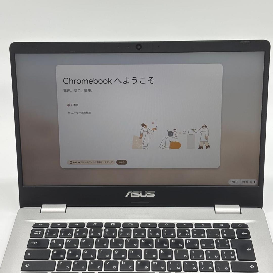 Chromebook本体 ASUS Chromebook C423NA-EB0039 16