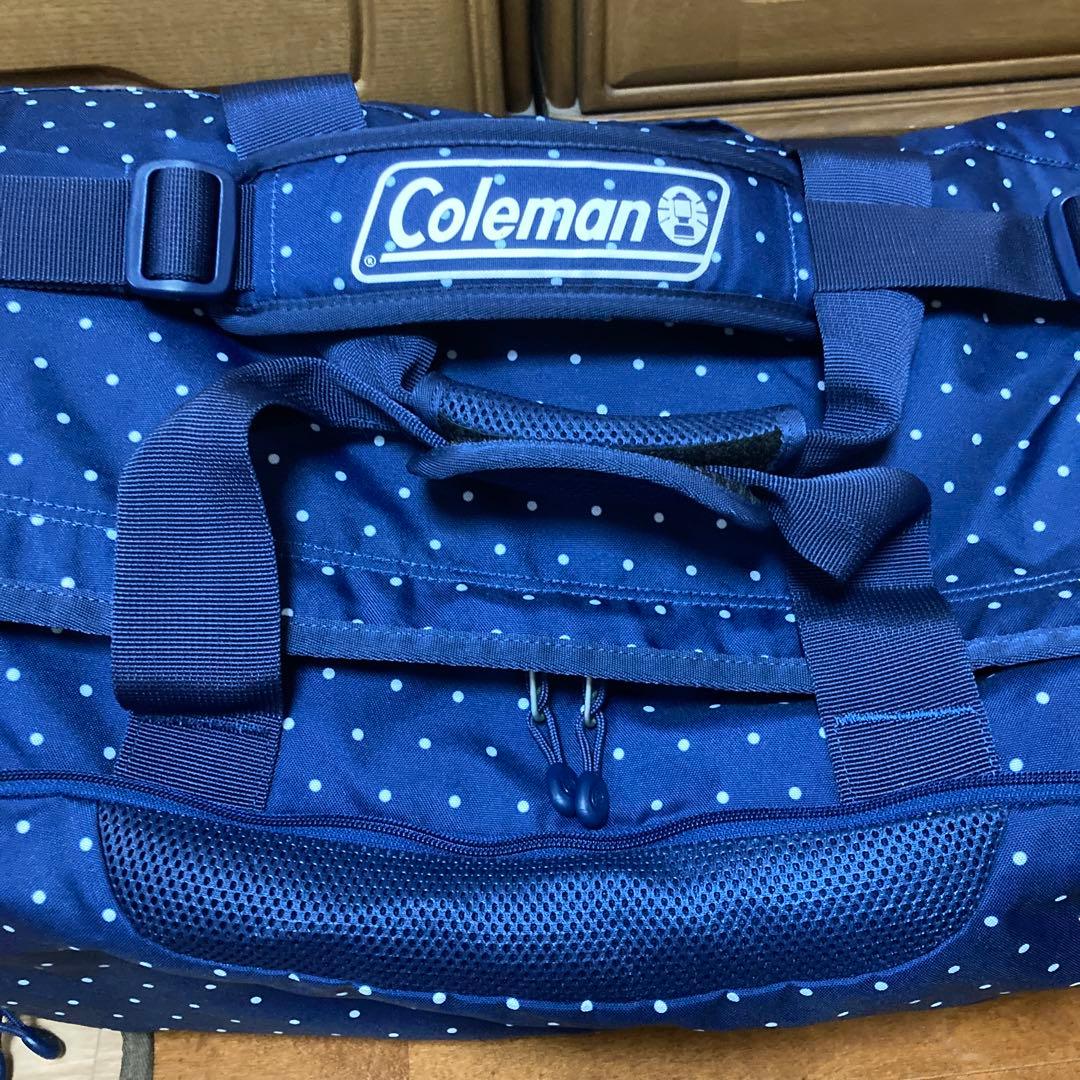 Coleman ボストンバッグ　大型80L 自然学校　宿泊行事　修学旅行