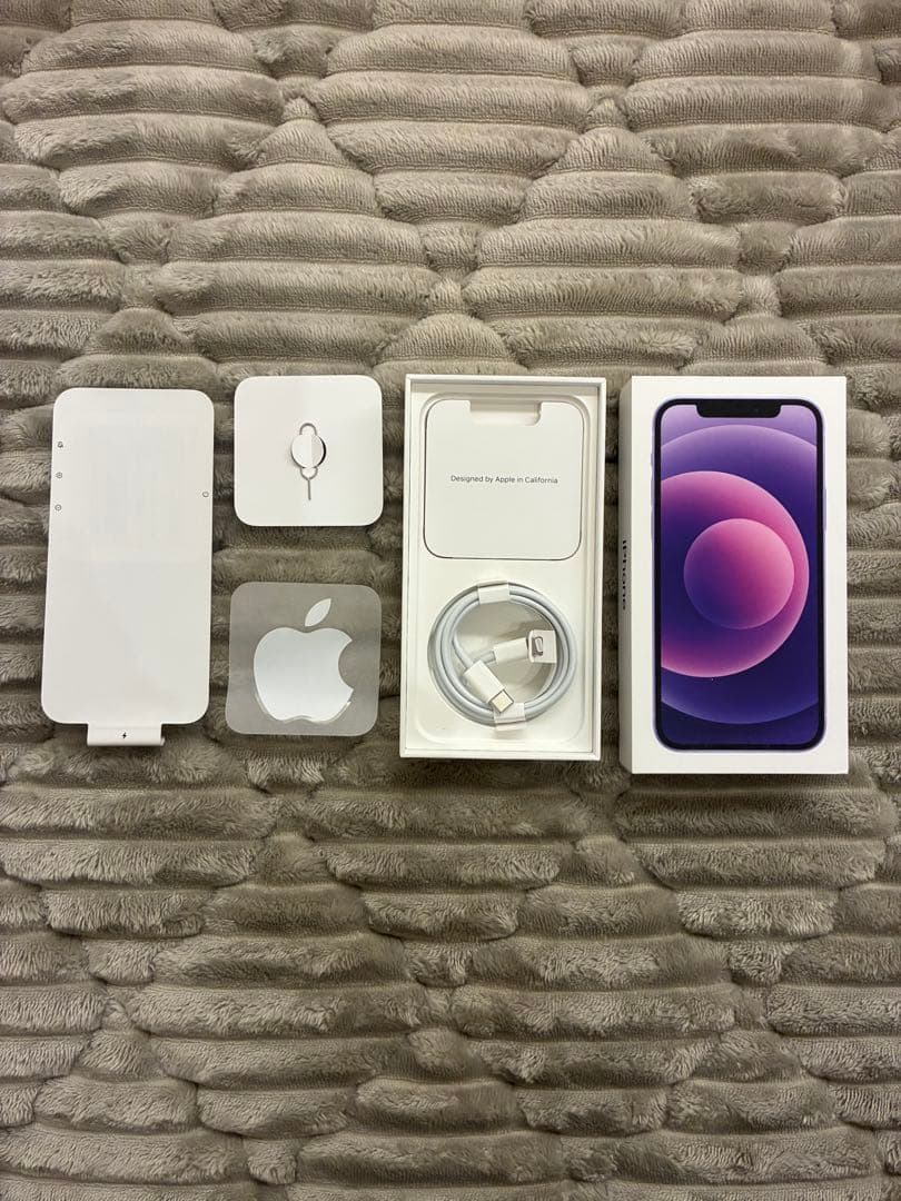 iPhone12 パープル　128GB