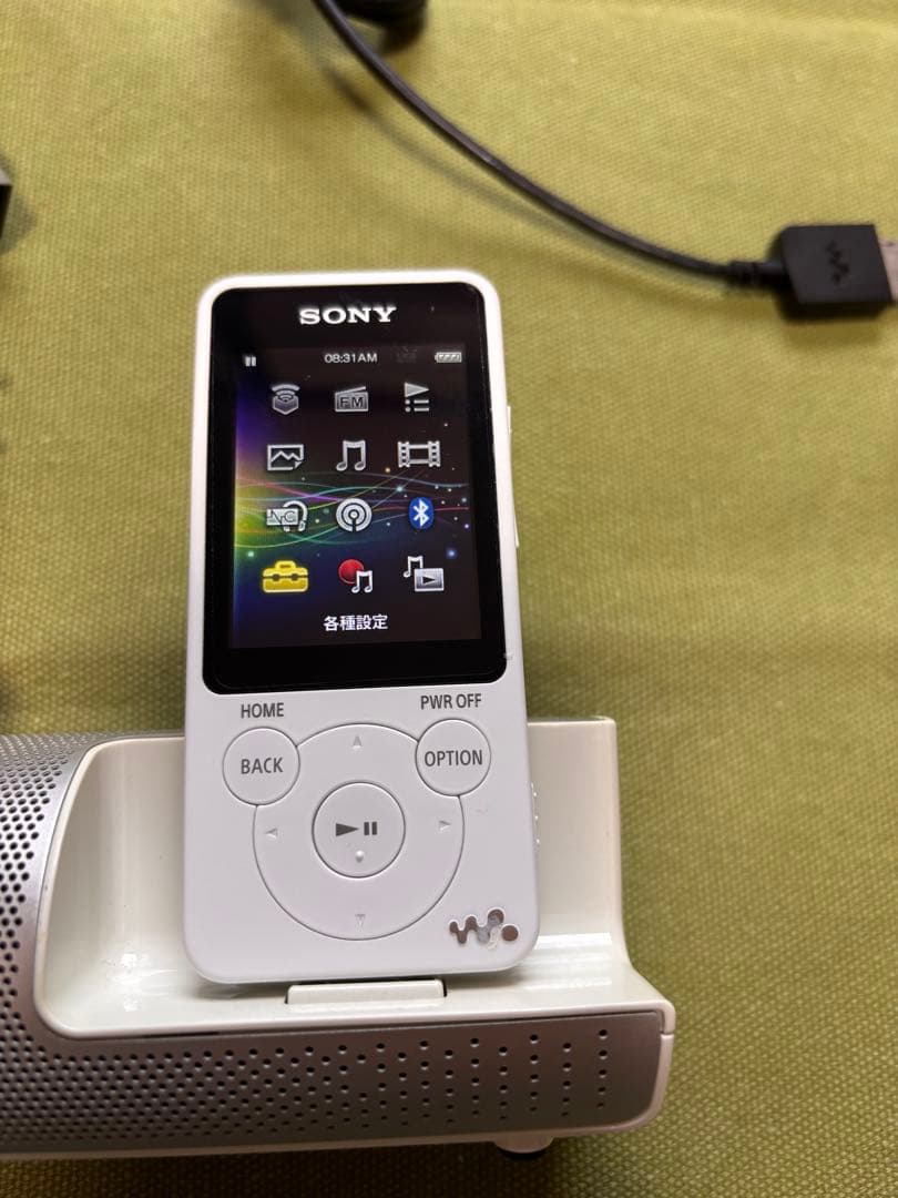 SONY NW-S15 WALKMANデジタルオーディオプレーヤー ホワイト