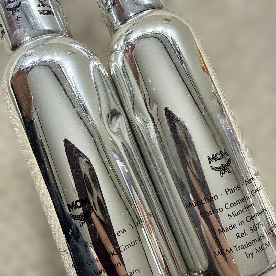 MCM ブラックシルバー オードトワレ　75ml×2