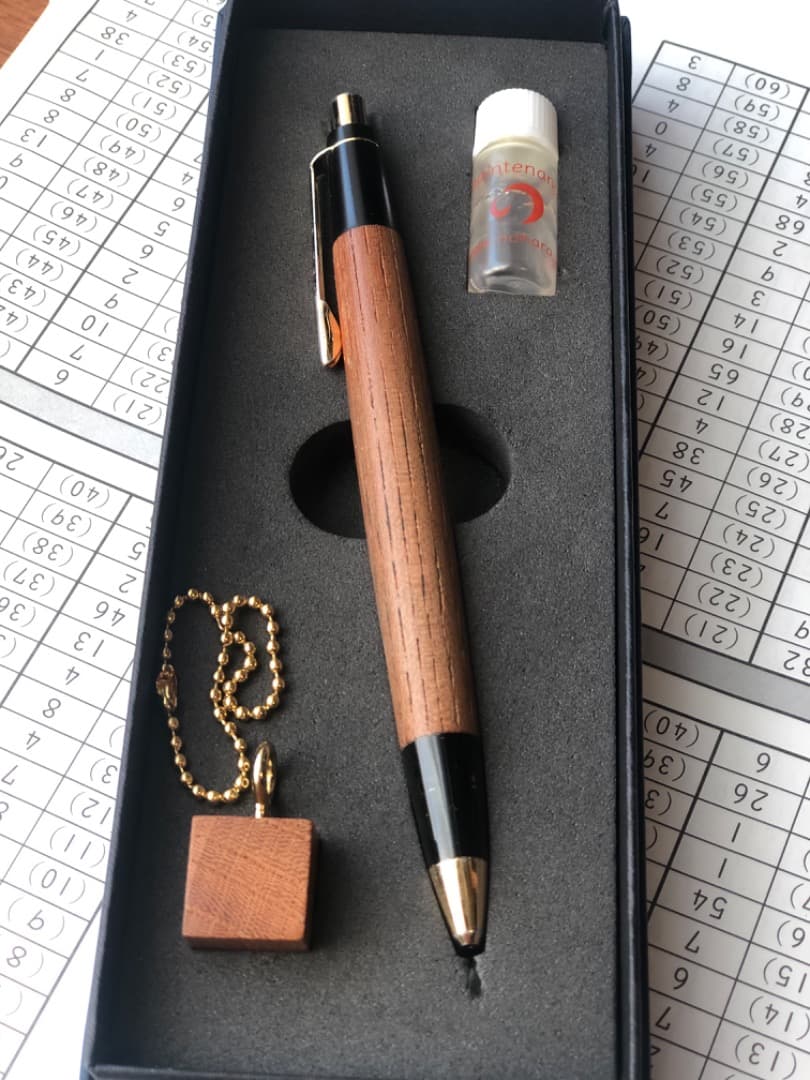 野原工芸欅のシャーペン