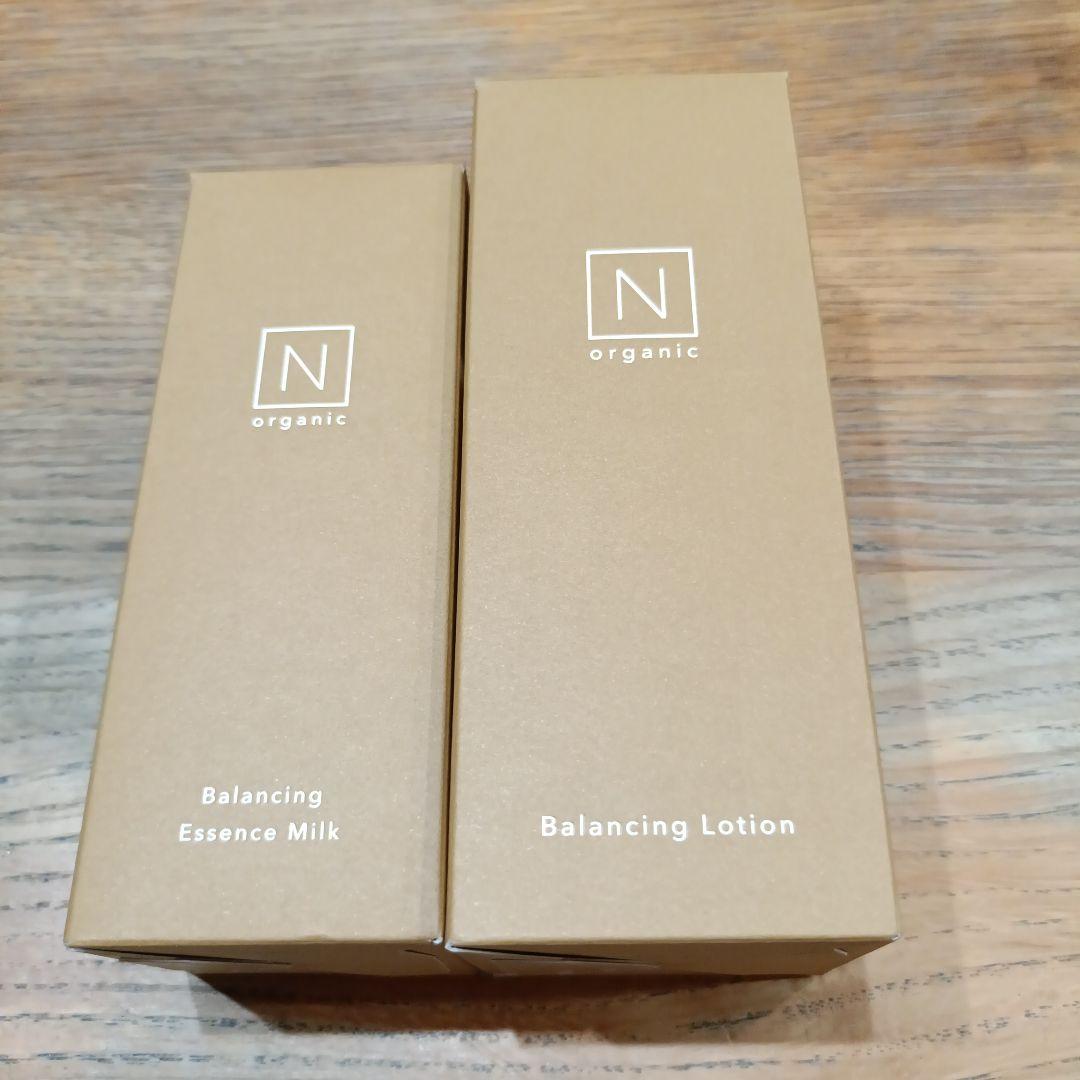 新品　Nオーガニック　バランシングローション　バランシングエッセンスミルク