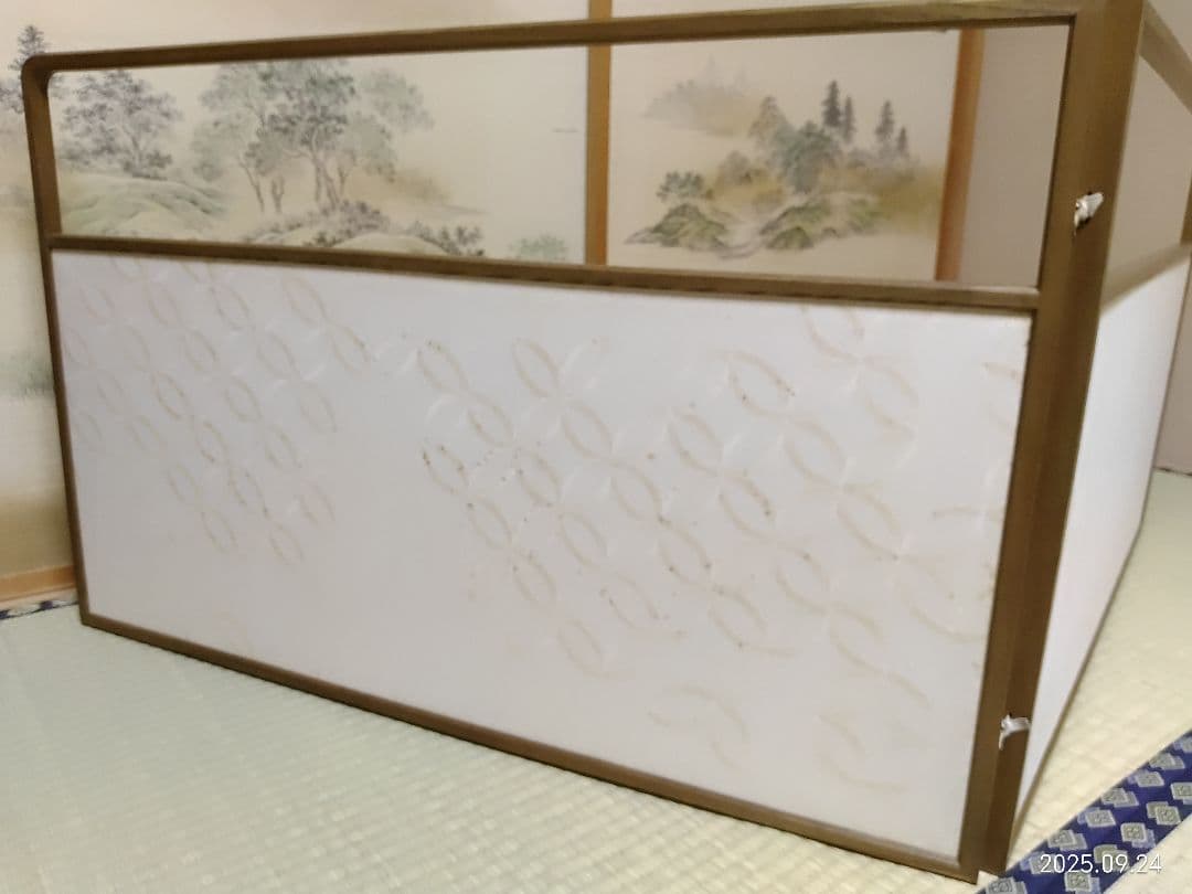 茶道具 風炉先屏風 鵬雲斎 茶道具　匿名配送　送料無料