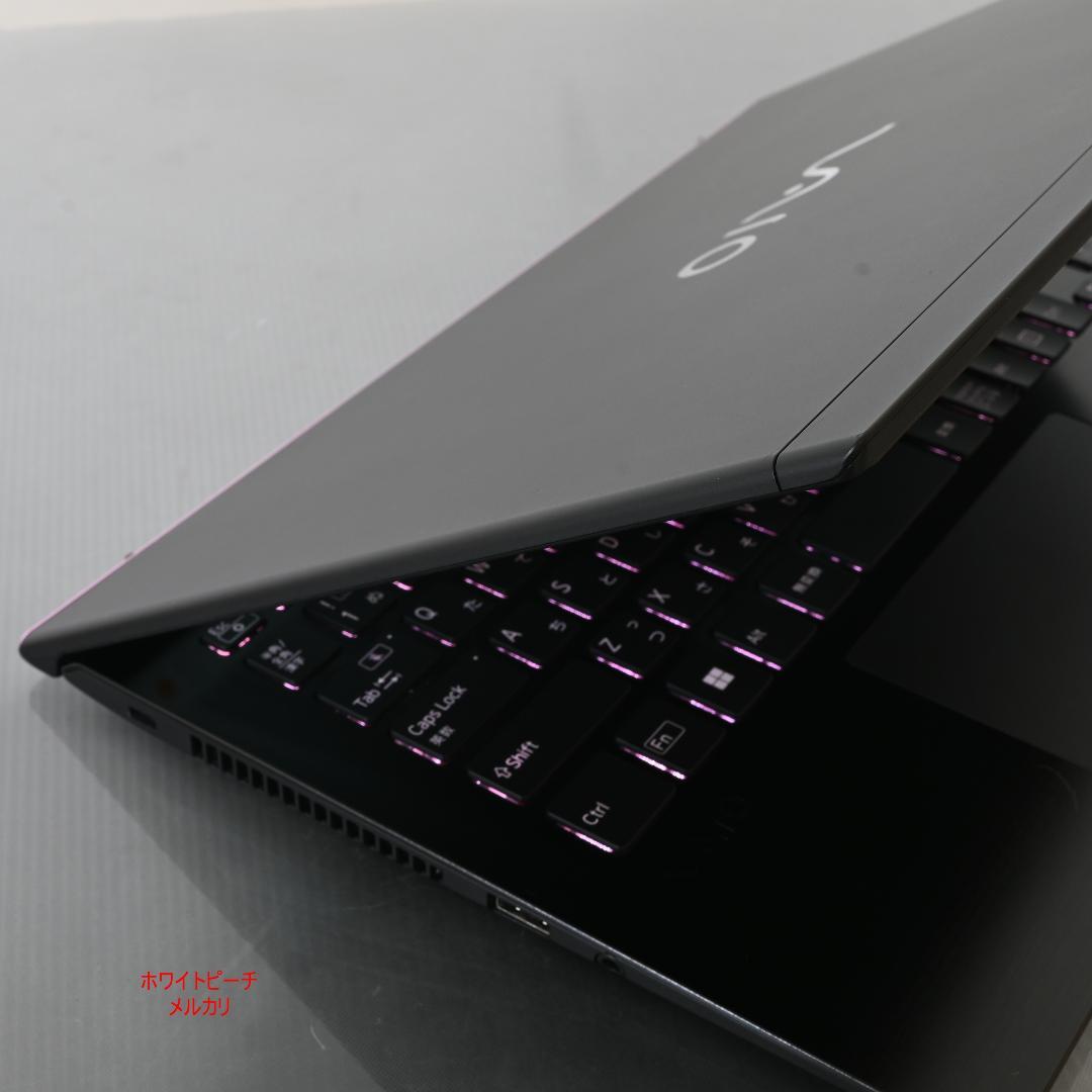 美品Vaio pro PK i5 _16G_512GB ピンクに光るキーボード