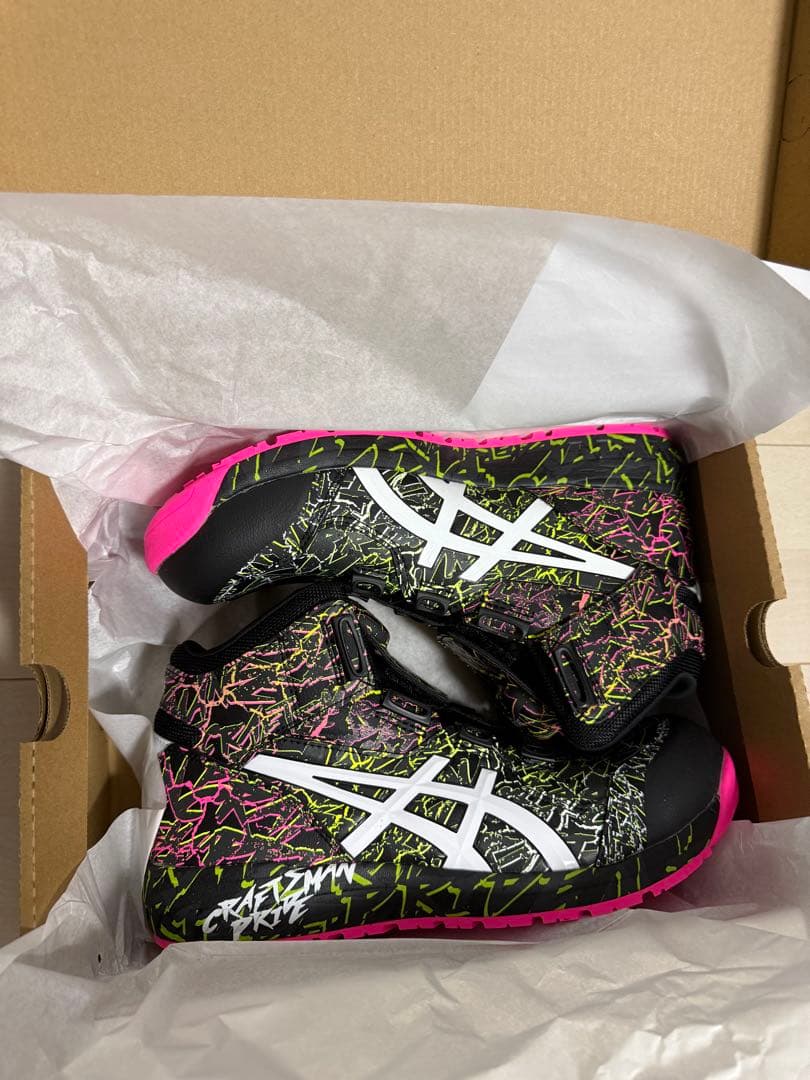 ウィンジョブ　CP304 BOA MAGMA 新品未使用　ブラック×ホワイト
