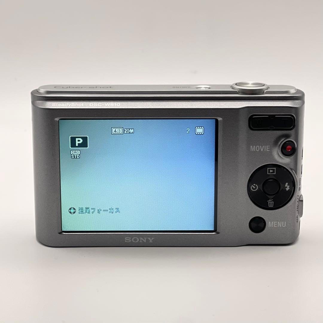 美品　SONY サイバーショット DSC-W810 デジカメ