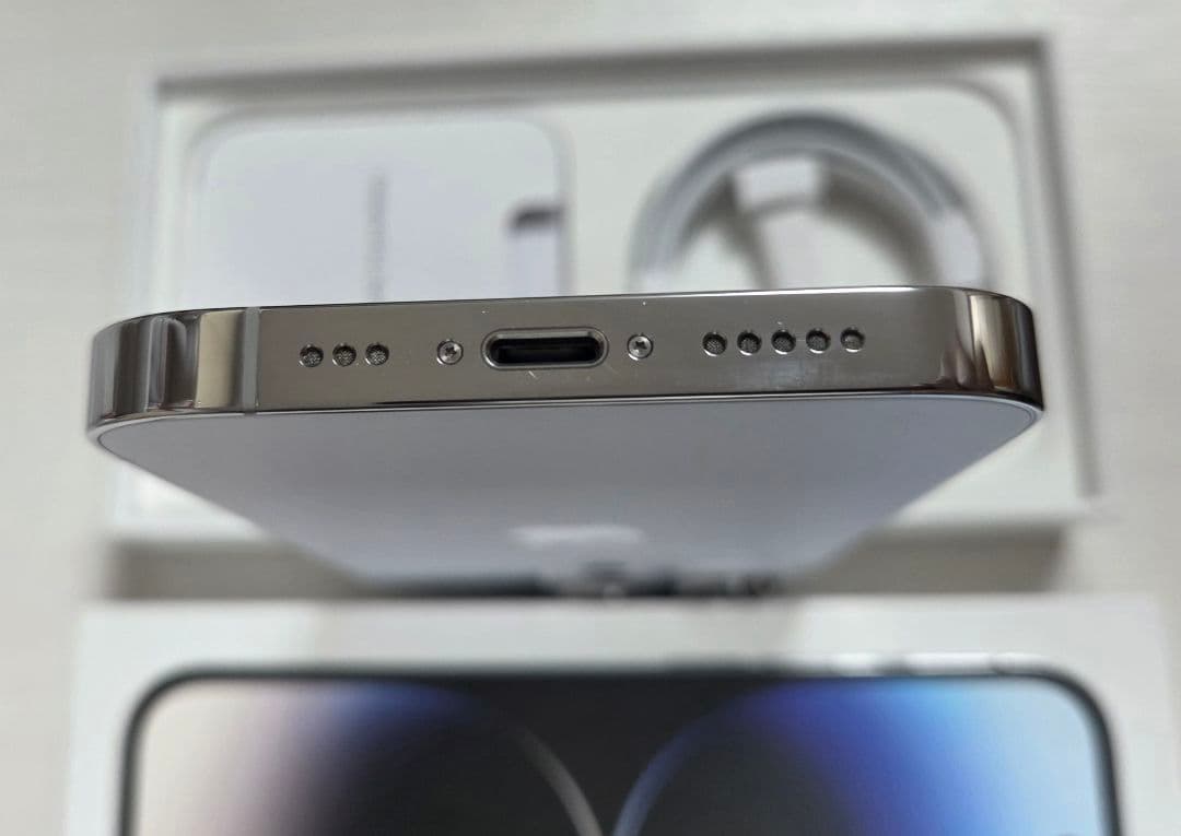 Apple iPhone14 Pro128GBシルバー韓国版 SIMフリー 美品