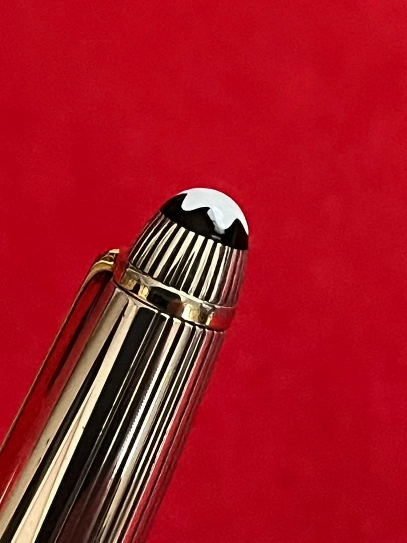 モンブランボールペン ソリテールドゥエ スターリングシルバー925ケース入‼️レア