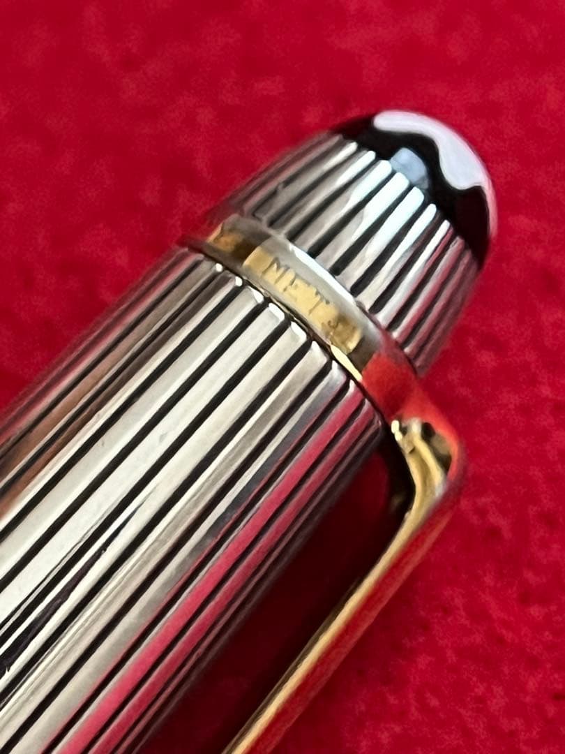 モンブランボールペン ソリテールドゥエ スターリングシルバー925ケース入‼️レア