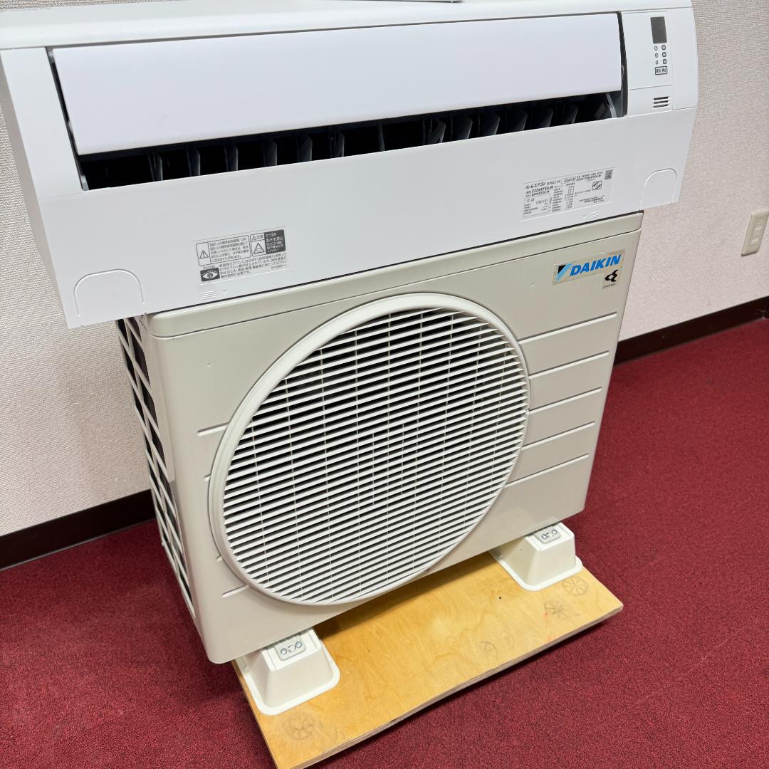 東京23区配送無料　美品ダイキン2.2kw　2024年製　6畳用　洗浄/除菌済み