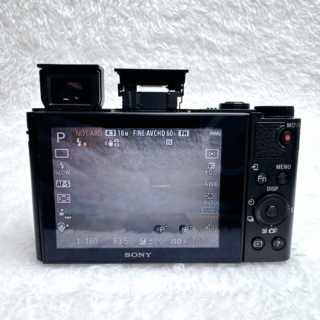 動作確認済 SONY サイバーショット DSC-HX90V バッテリー 充電器有