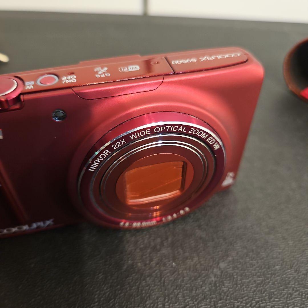 Nikon COOLPIX S9500 ヴェルヴェットレッド　動作確認済