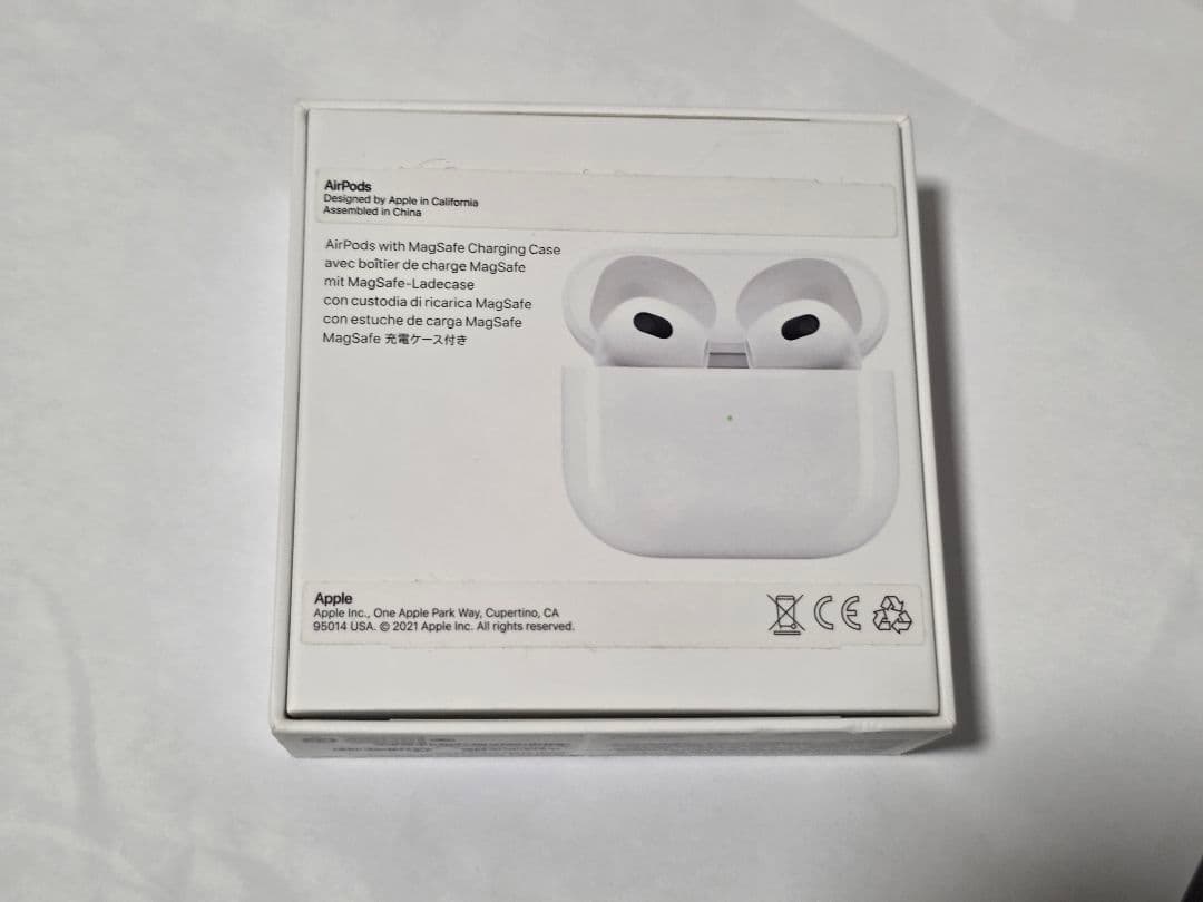 ［正規品］airpods 3（第三世代）Magsafe対応モデル