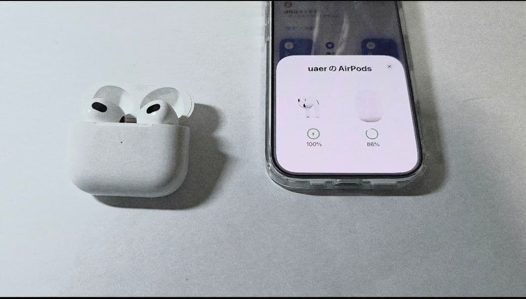 ［正規品］airpods 3（第三世代）Magsafe対応モデル