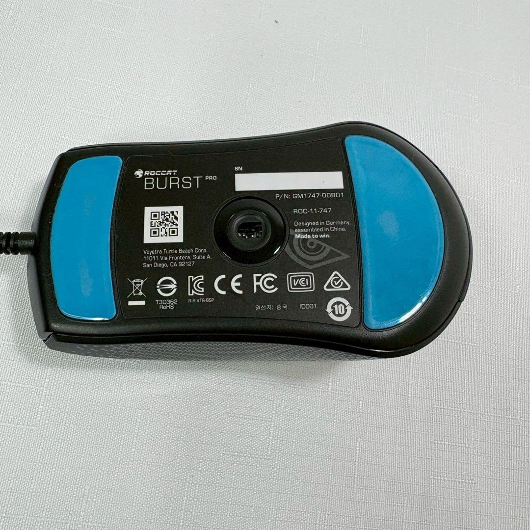 展示品 ROCCAT ゲーミングマウス Burst Pro 有線 USB 光学式
