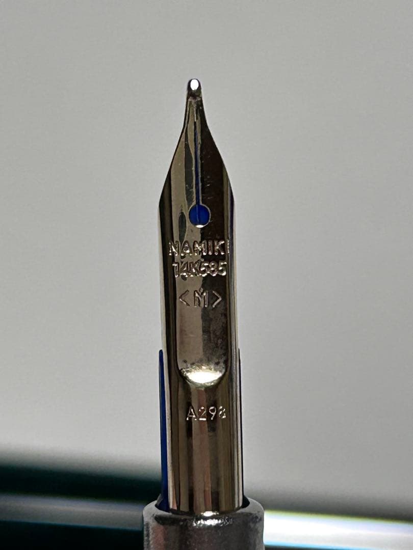 貴重！ パイロット キャップレス 万年筆 多面体 グリーン NAMIKI 14k
