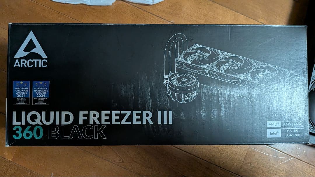PC用ファン・クーラー Arctic Liquid Freezer III 360