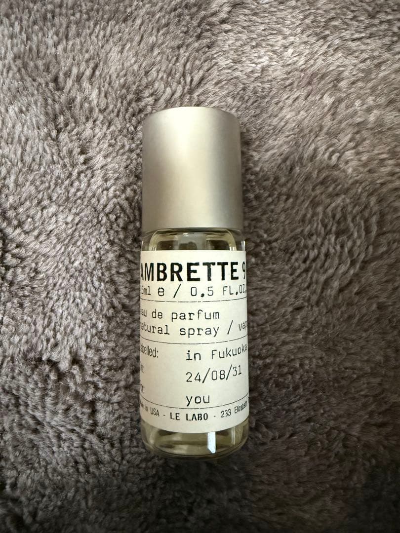 LE LABO AMBRETTE 9 15ml オードパルファム