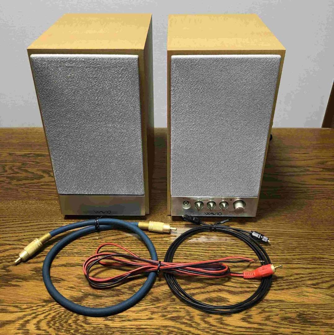 ONKYO WAVIO スピーカー GX-D90 　美品　ケーブル３点付き