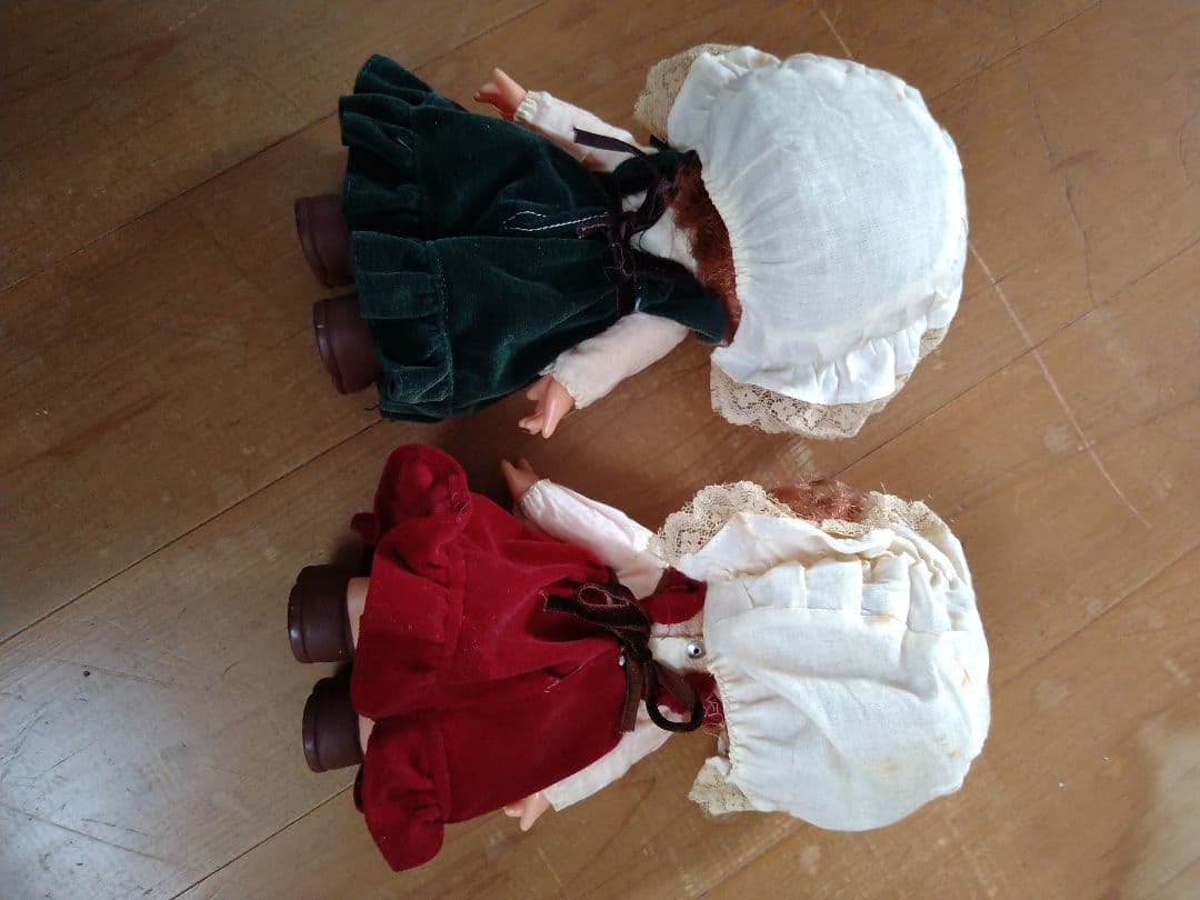 レトロ　ドール　2体セット
