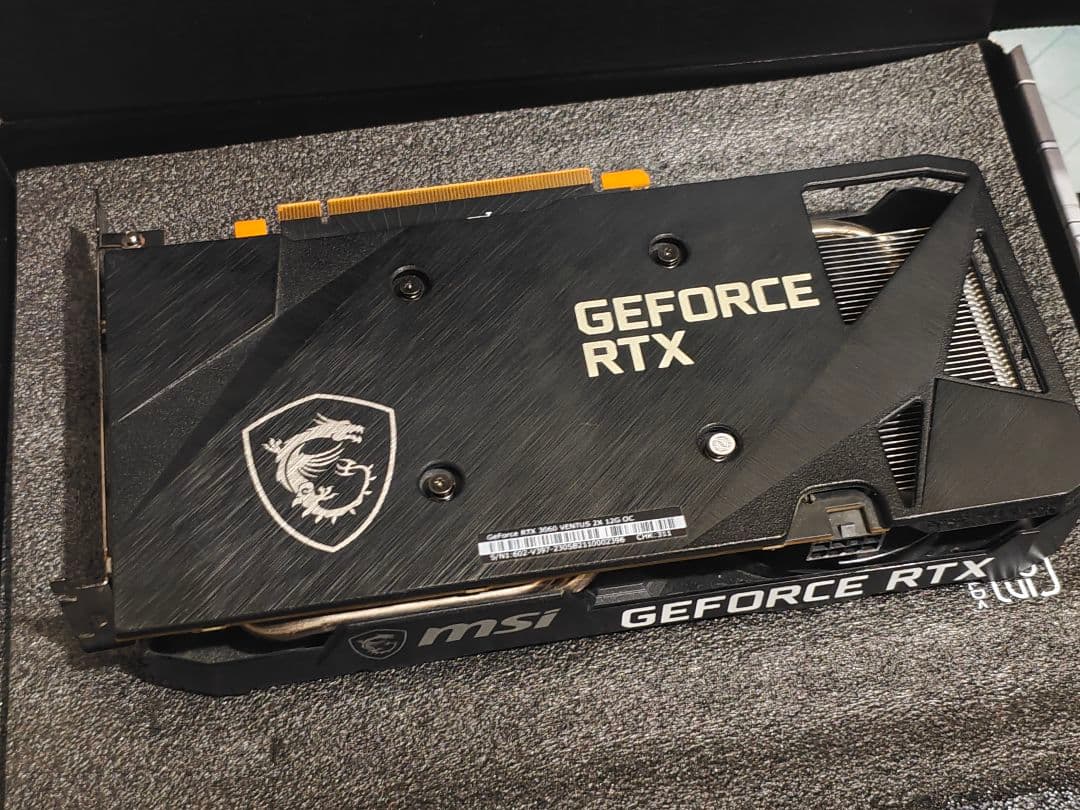 グラフィックボード・グラボ・ビデオカード MSI VENTUS 2X Geforce RTX3060 12G OC