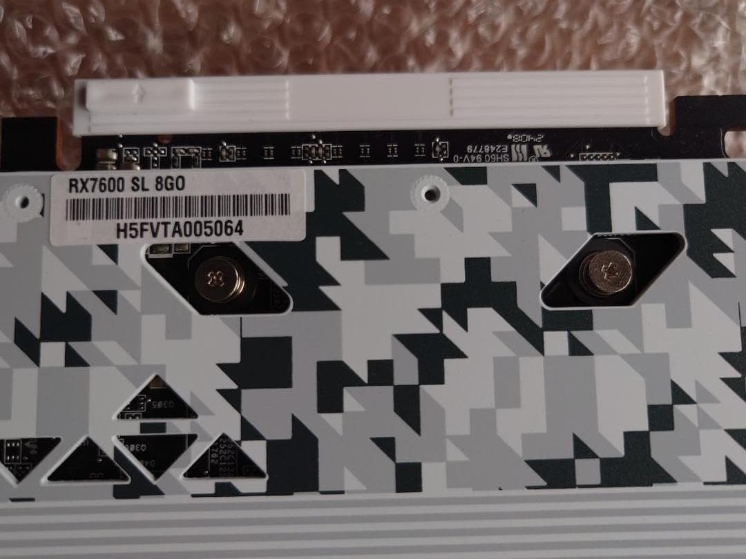グラフィックボード・グラボ・ビデオカード ASRock Radeon RX7600 Steel Legend 8GB