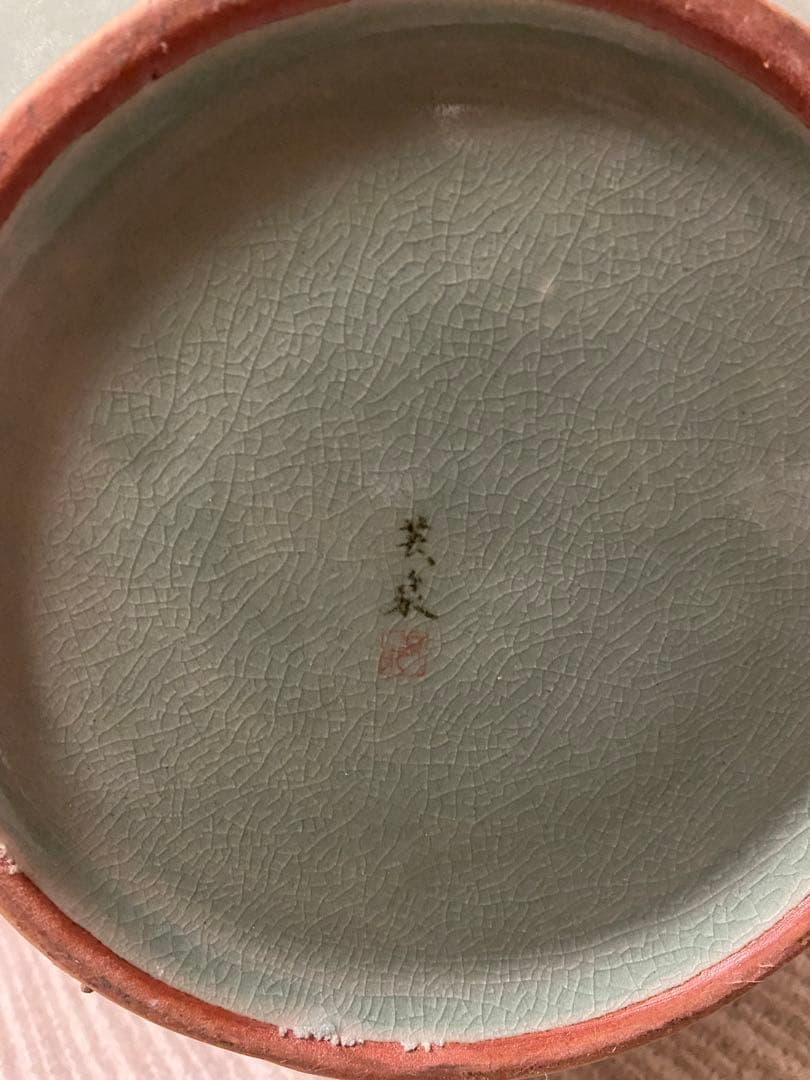 高麗青磁 壺 花瓶 置物　特大花瓶　インテリア