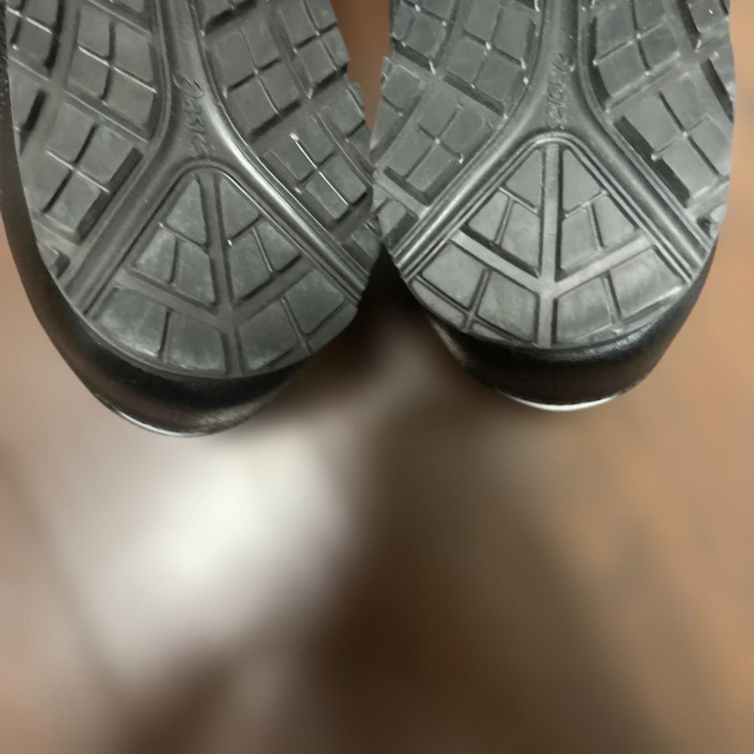 asics アシックス　安全靴　ウインジョブ　美品　26cm ブラック
