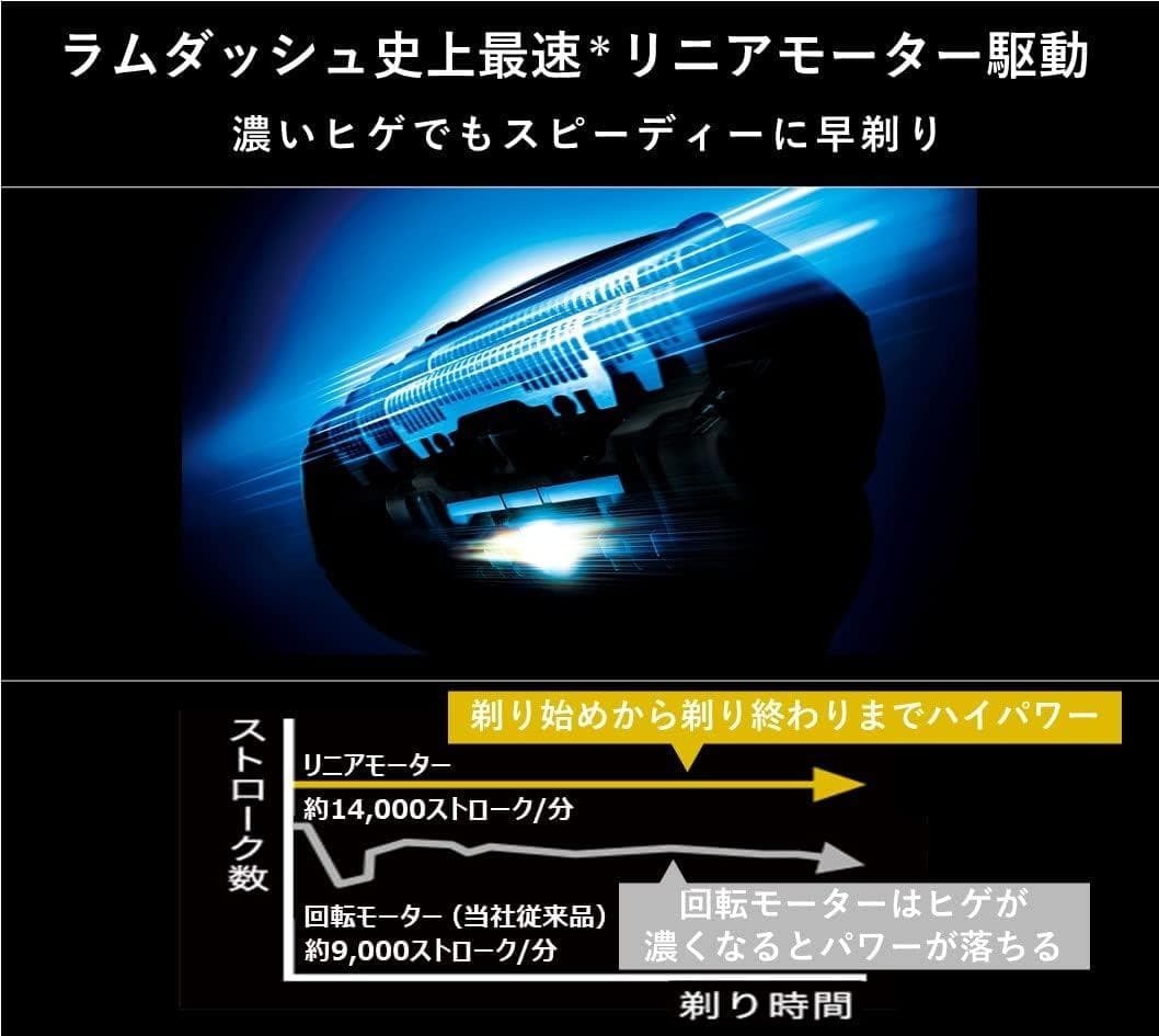 Panasonic ラムダッシュ メンズ電気シェーバー ES-NLV68-K