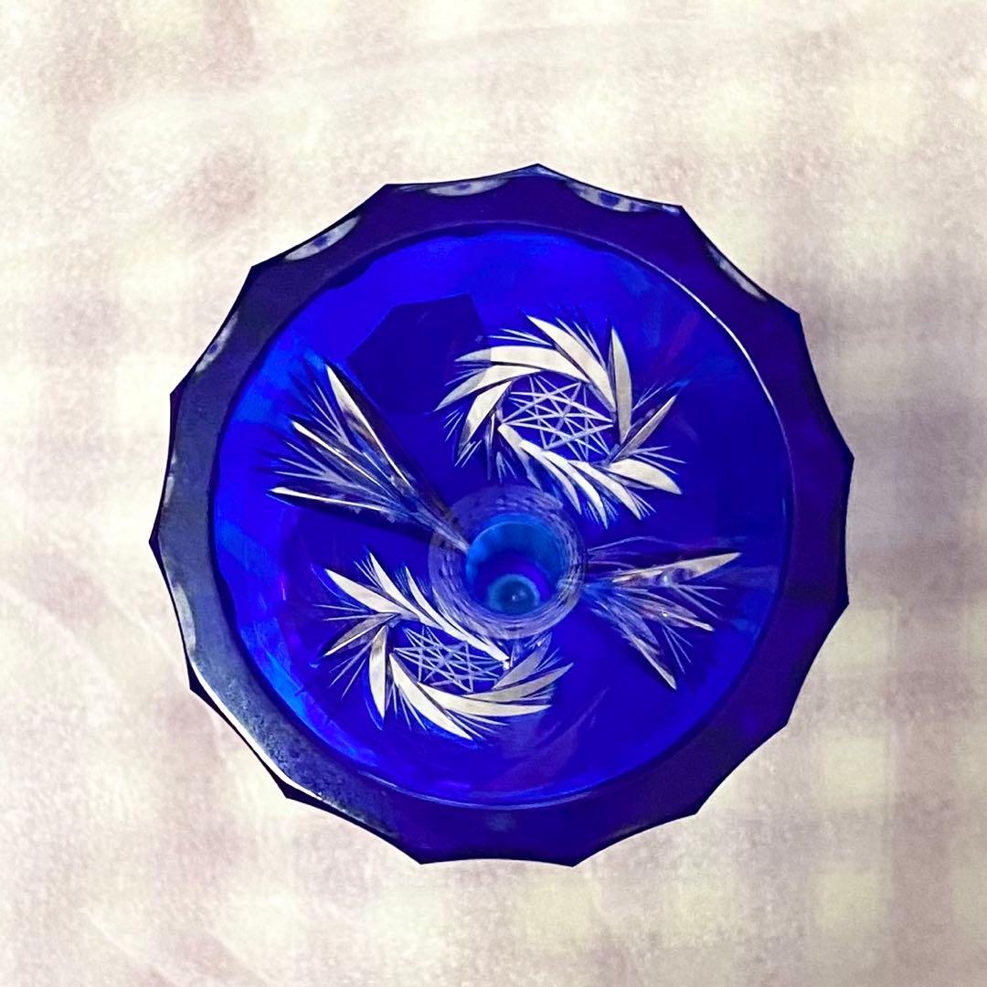 【激レア】Chevalier リードクリスタル 花瓶 一輪挿し　アンティーク
