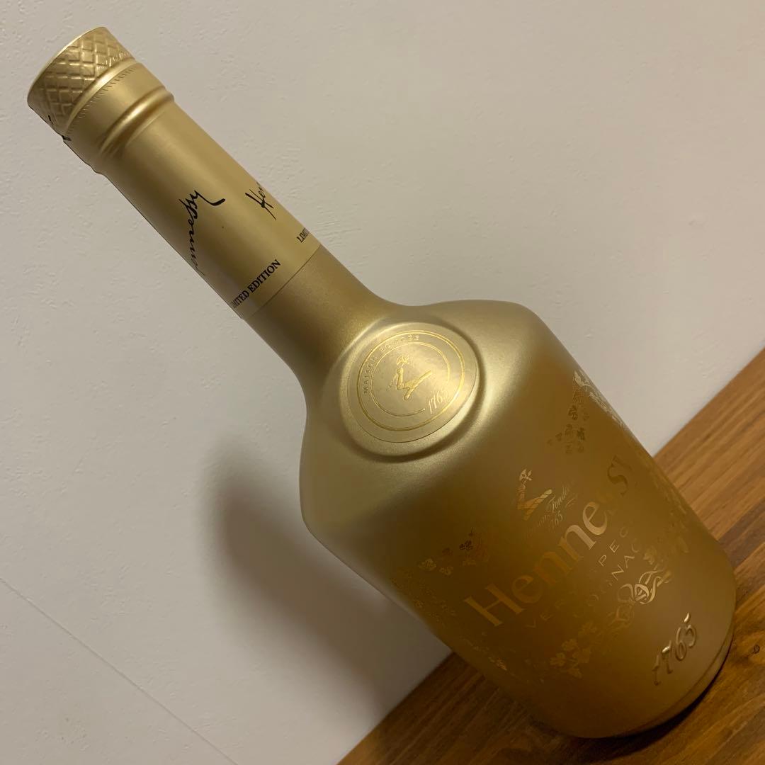 ⭐️数量限定品⭐️ゴールドボトル⭐️ヘネシー⭐️入手困難⭐️未開封⭐️4本⭐️豪華絢爛⭐️VS⭐️