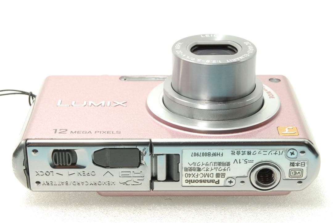 Panasonic LUMIX DMC-FX40❤️スマホ転送 動作確認済 ピンク