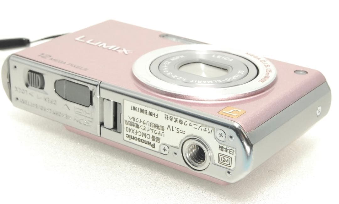 Panasonic LUMIX DMC-FX40❤️スマホ転送 動作確認済 ピンク