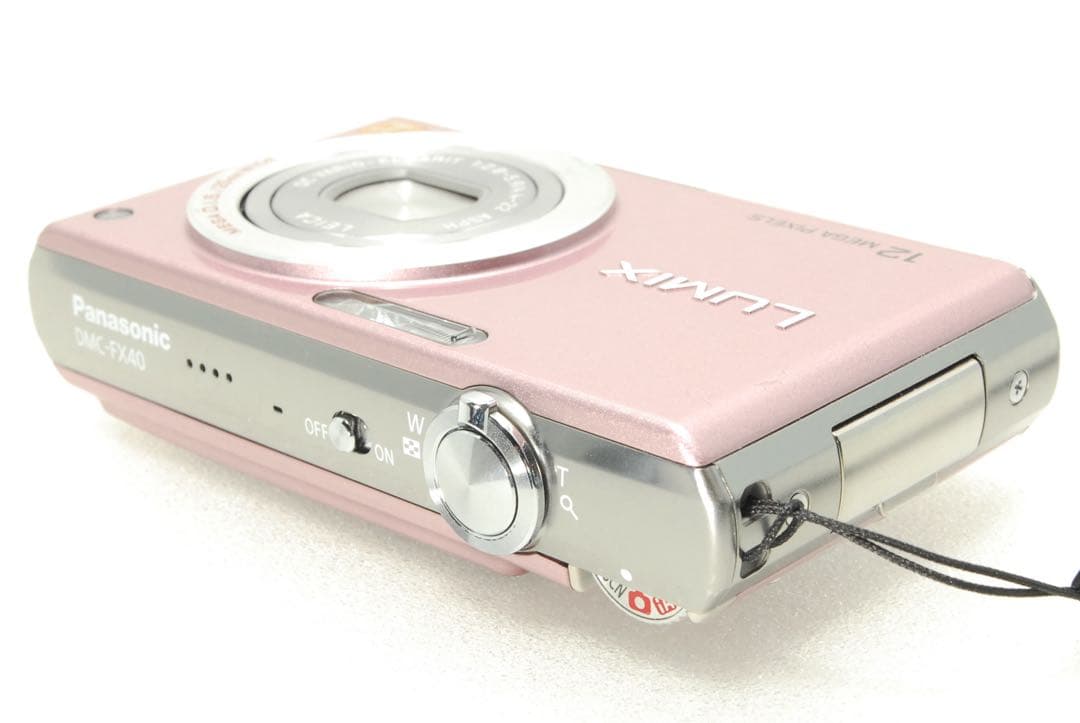 Panasonic LUMIX DMC-FX40❤️スマホ転送 動作確認済 ピンク