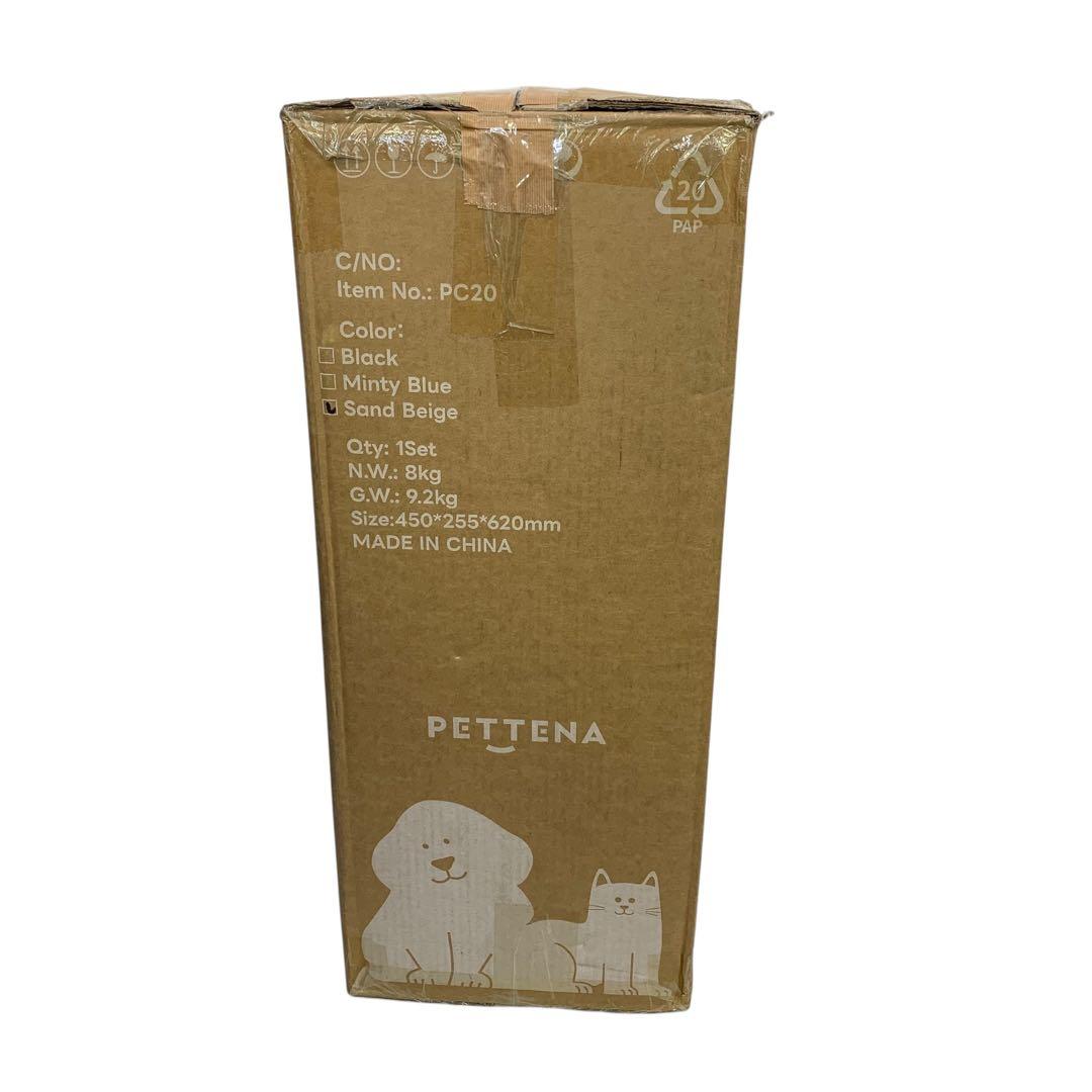 【開封・未使用】PETTENA 分離型 ペットカート KNIGHT ベージュ