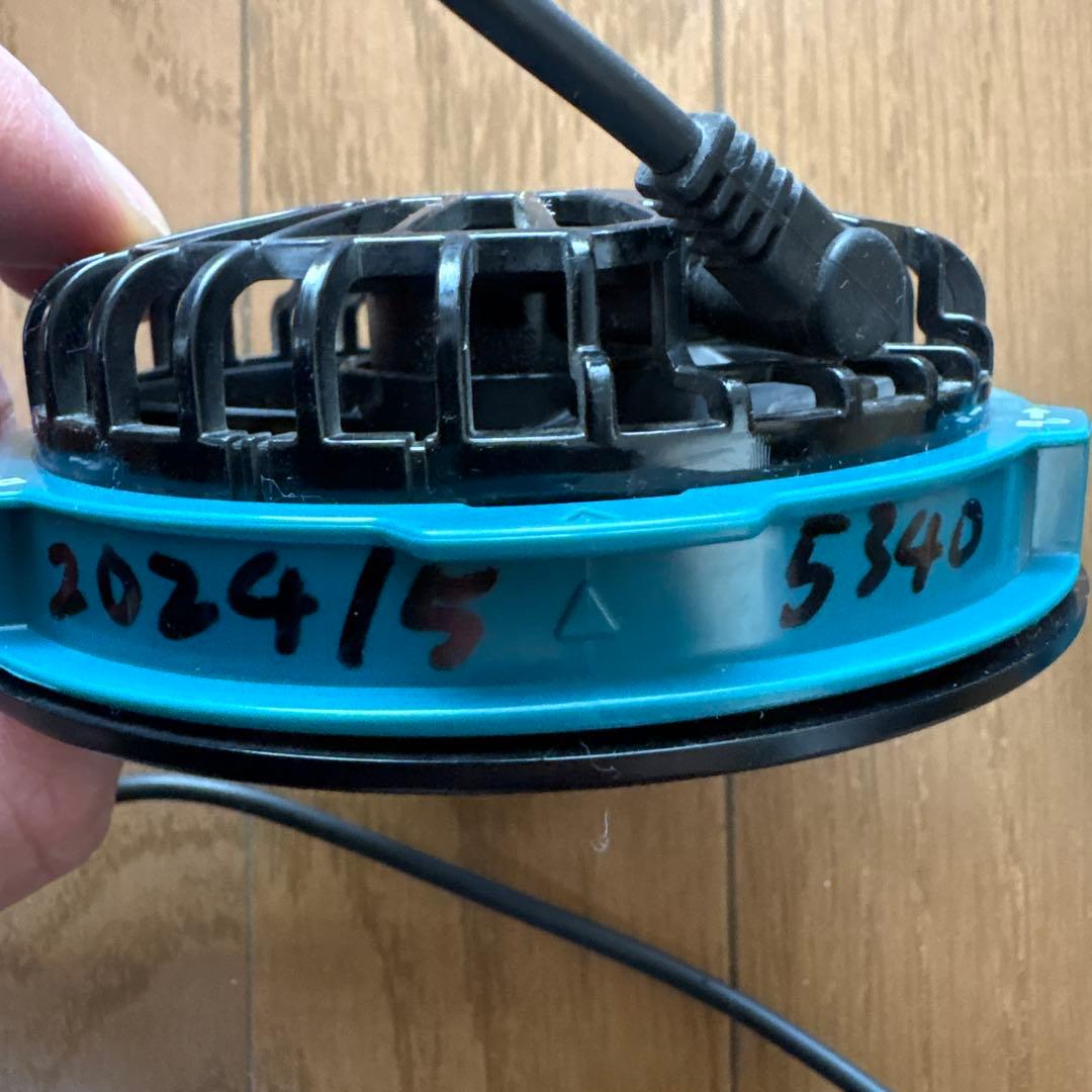 Makita ファンジャケットFJ423D、ファン、バッテリーホルダー付き