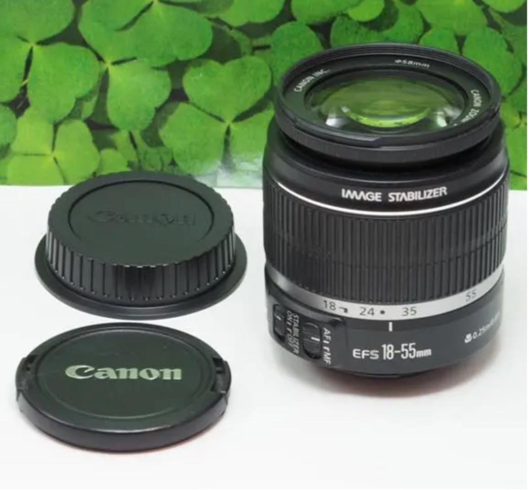 【美品】キヤノンEF-S18-55mm 標準ズームレンズ⭐️使いやすい⭐️