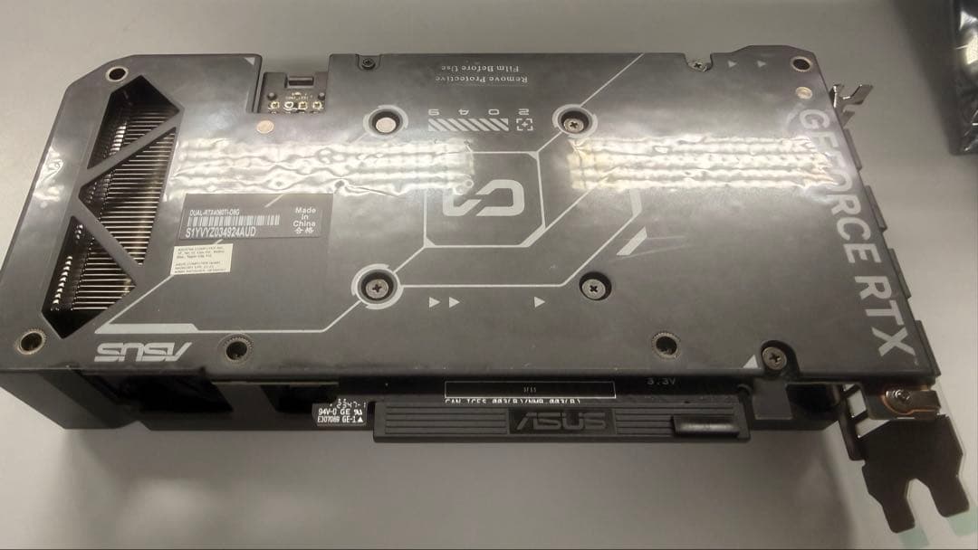 こ*う様 「中古動作品」 ASUS Dual RTX4060Ti OC 8GB