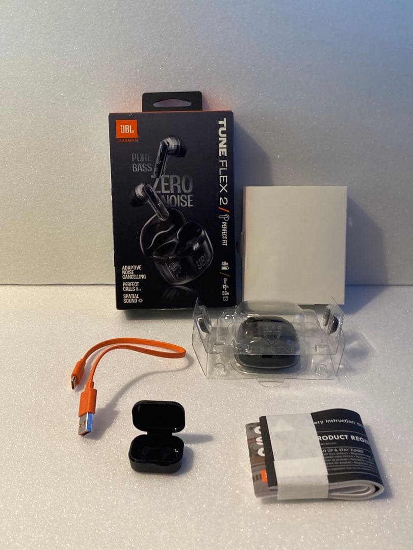 イヤホン JBL Tune Flex 2 JBLTFLEX2GBLK