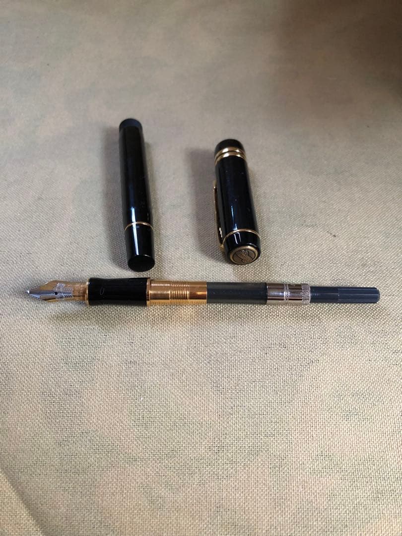 PARKER DUOFOLD パーカー　デュオホールド　万年筆 k18 750